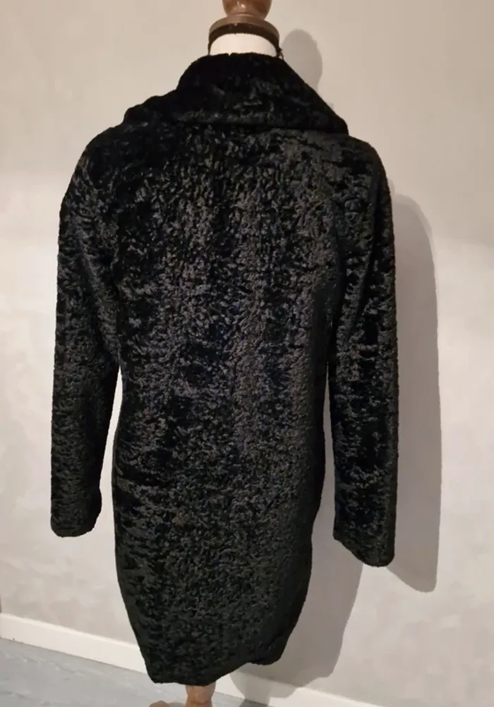 Manteau fausse fourrure Nina Kalio comme neuf. - photo numéro 2