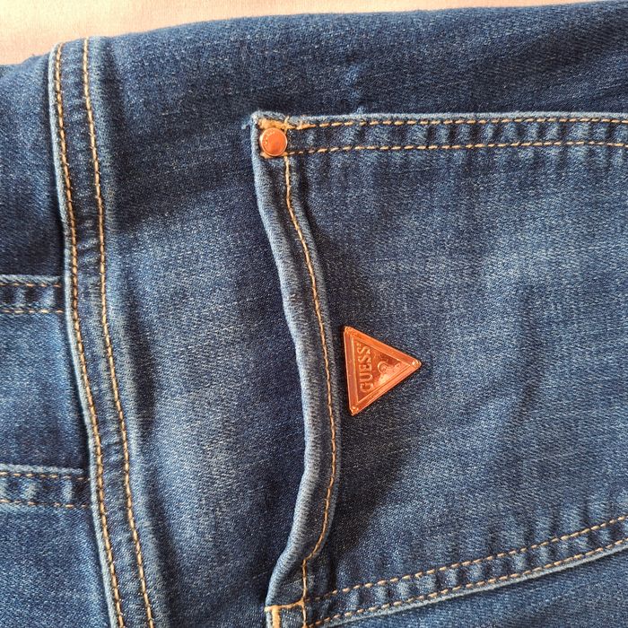 Combinaison en jean bleu - Guess - photo numéro 6