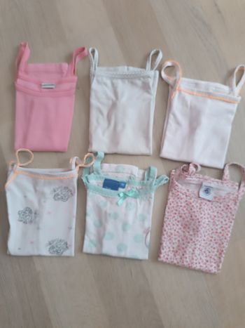 Maillots  de corps bretelles