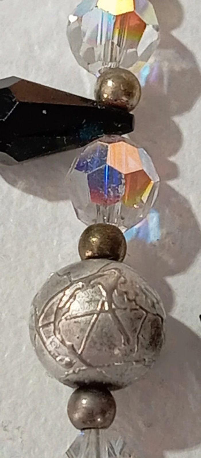 Collier de perles et strass - photo numéro 9