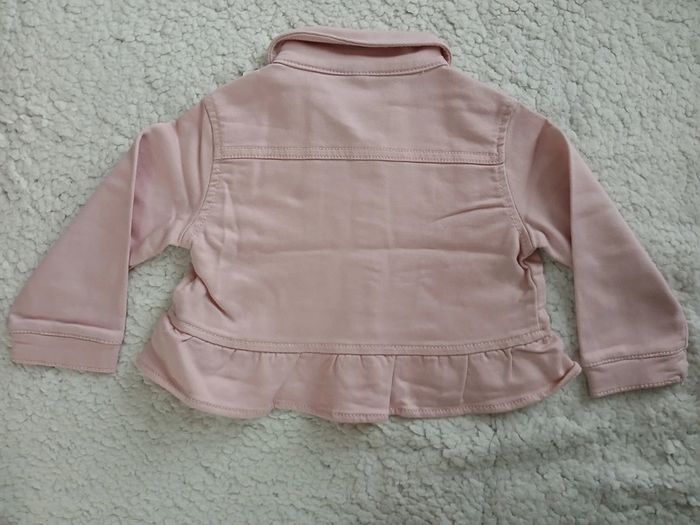 Veste en jean fille taille 12 mois - photo numéro 2