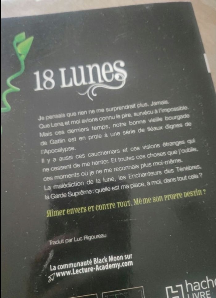 Livre 18 lunes - photo numéro 2