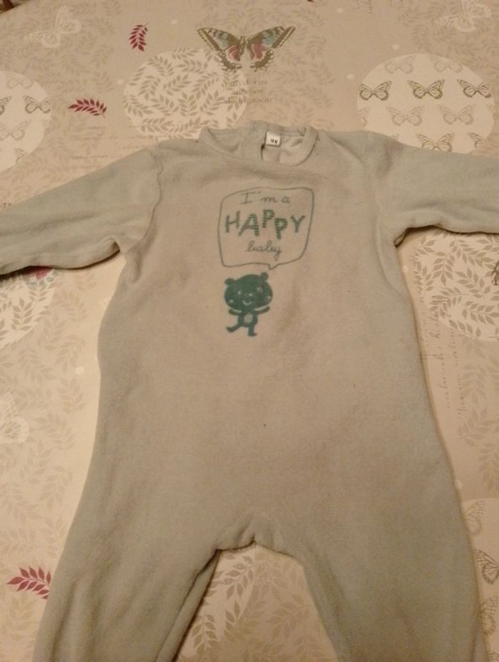 Pyjama velours 18 mois - photo numéro 2