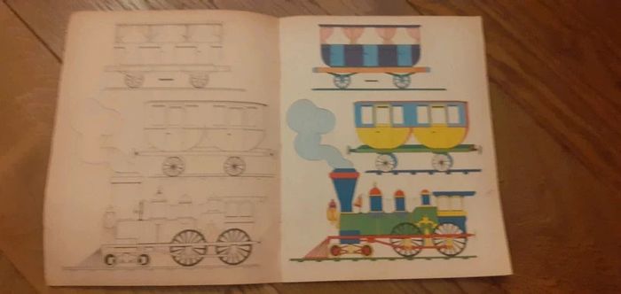 Feuillet de Coloriage wagon chemin de fer - photo numéro 6