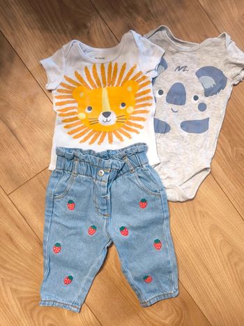 Ensemble body pantalon 3 mois