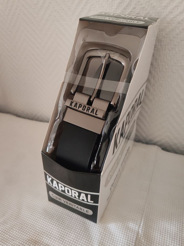 Ceinture boucle belt homme Homme Kaporal. - photo numéro 3