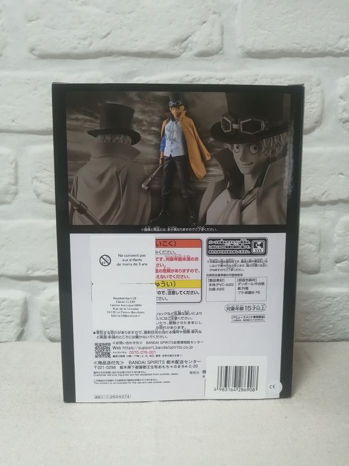 Figurine One Piece Sabo DXF The Grandline Series Extra banpresto - photo numéro 4