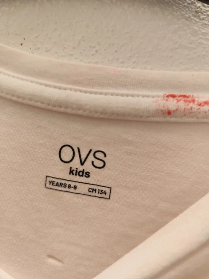 Camiseta ovs kids 8-9 años disfraz Halloween 9 ans / 134 cm·Très bon état·OVS - photo numéro 3