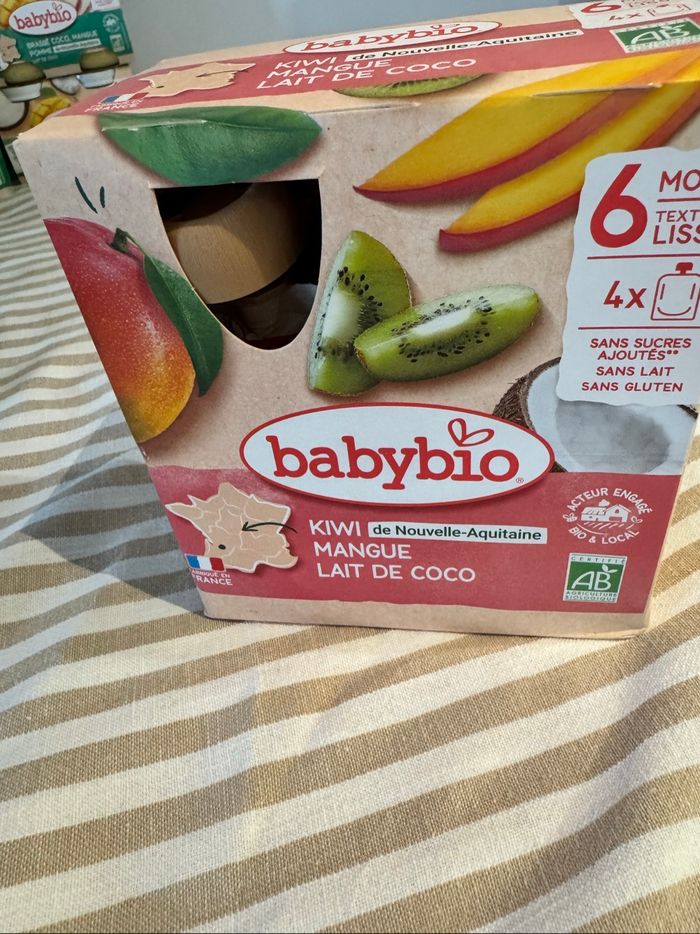 Lot brassés babbybio - photo numéro 2