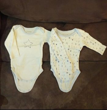 Lot de 2 bodies manches longues Kimbaloo