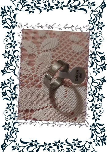 Bague taille 66 acier inoxydable