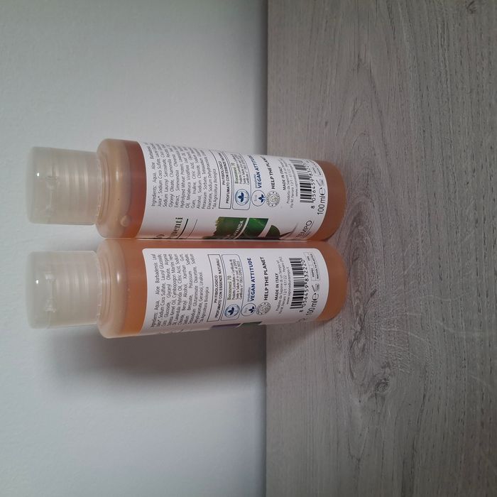 Set format voyage Shammpoing délicat & Gel douche Eco-Bio - Sapone di un Tempo - photo numéro 3