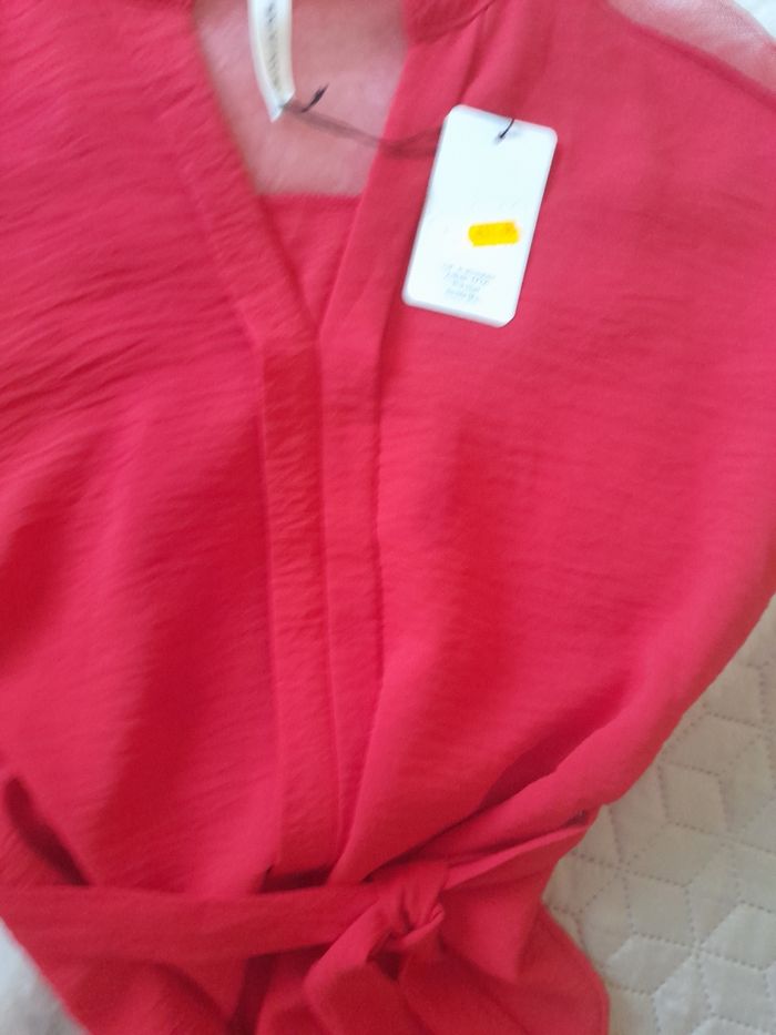 Belle robe rouge neu e taille unique - photo numéro 7