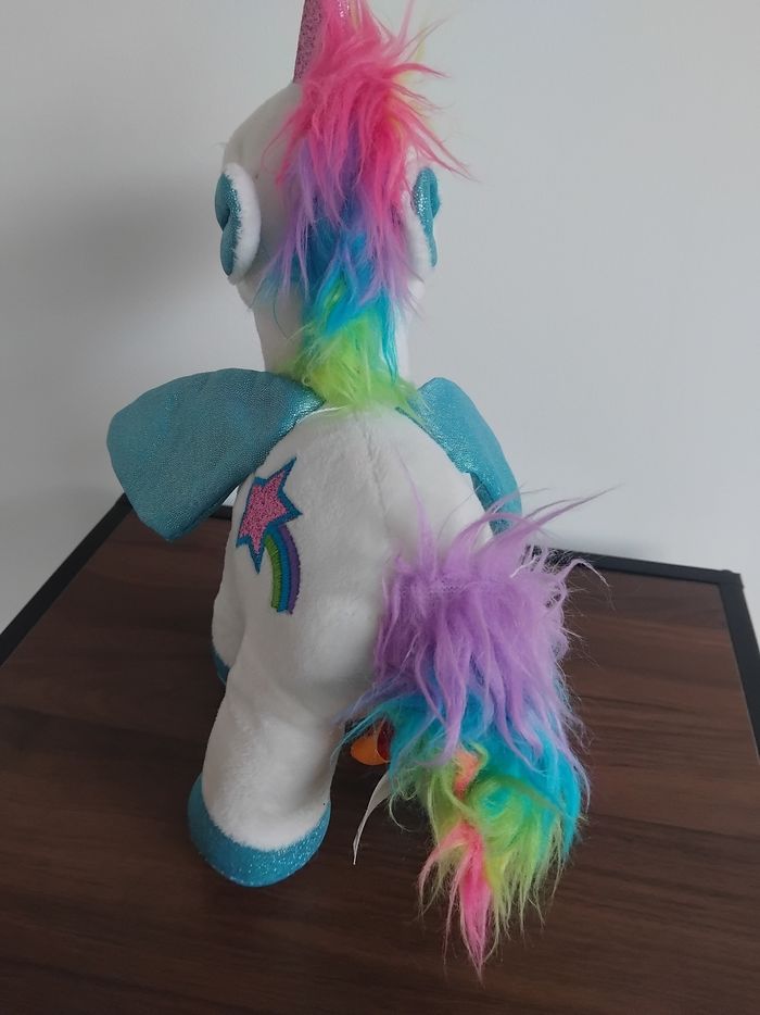 Peluche licorne 24 cm Fizzy - photo numéro 5