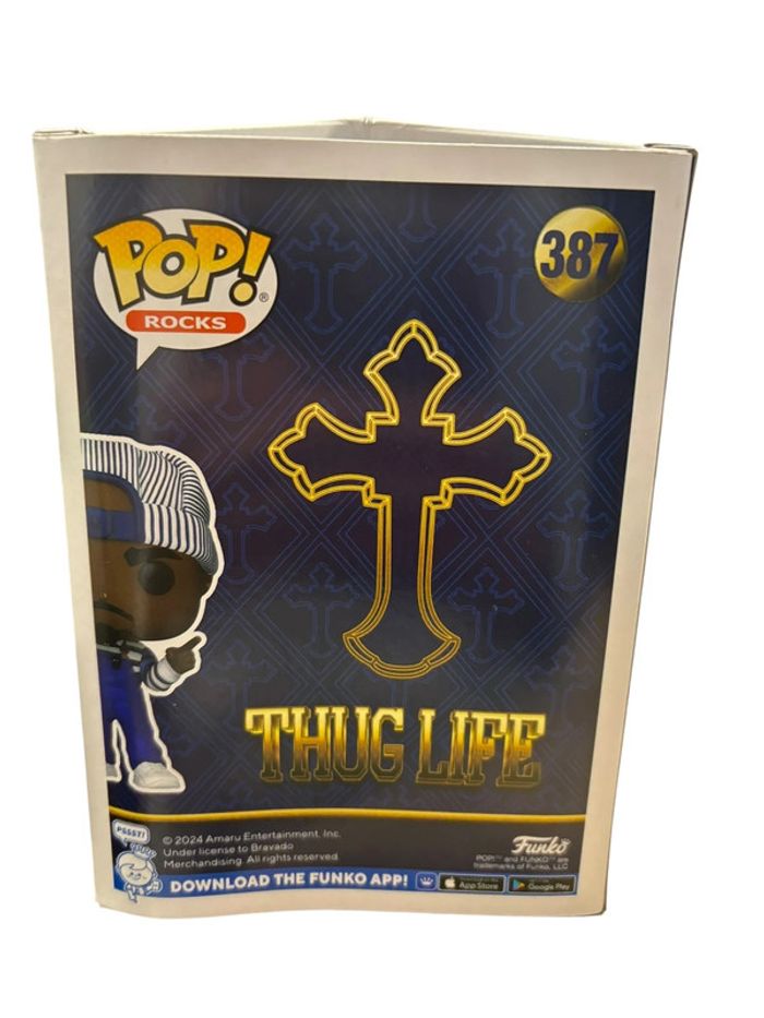 Figurine Funko Pop Thug Life Tupac Shakur 387 - photo numéro 2