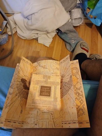 Carte du maraudeur neuve harry potter 