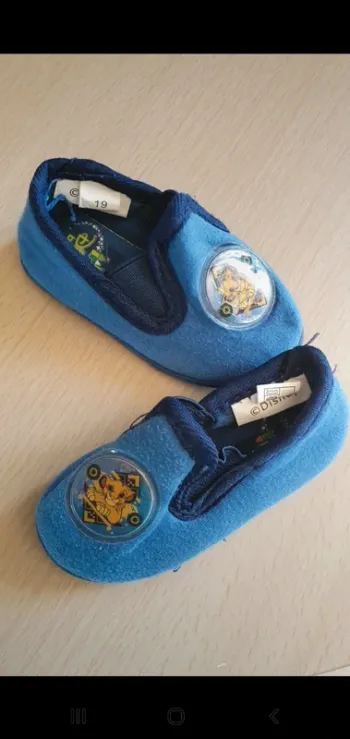 Chausson roi lion