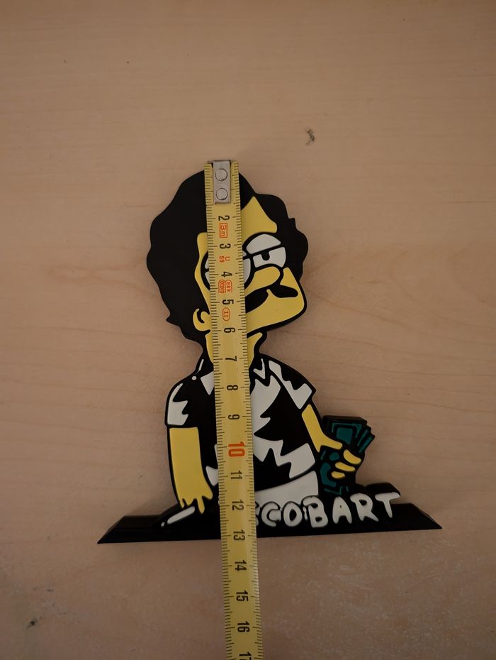 Bibelot mini enseigne statuette logo escobart - photo numéro 3