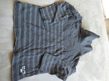 T shirt col roulé manche longue