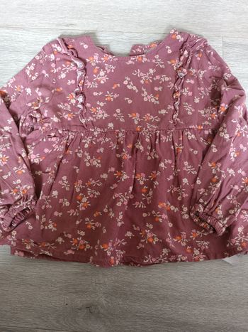 Blouse fleurie