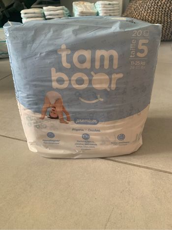 Couches Tamboor taille 5