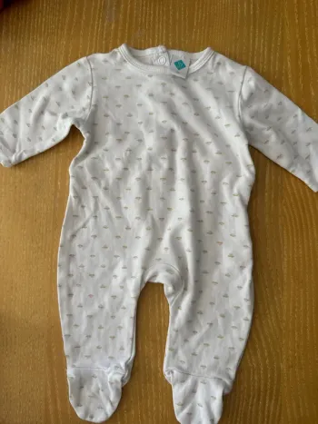 Pyjama léger tex 0 mois