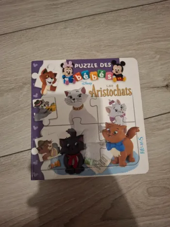 Livre puzzle Disney les aristochats