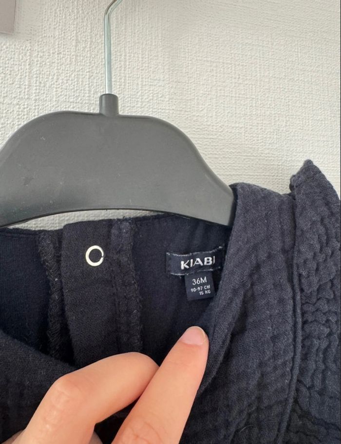 Combinaison en gaz de coton - taille 36 mois 🌸 - photo numéro 2