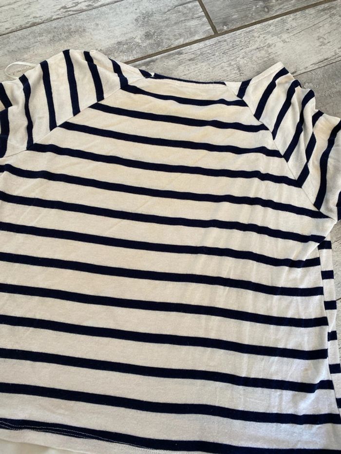 Haut top blouse manches trois quarts - photo numéro 8