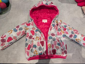 Blouson fushia catimini  3 ans