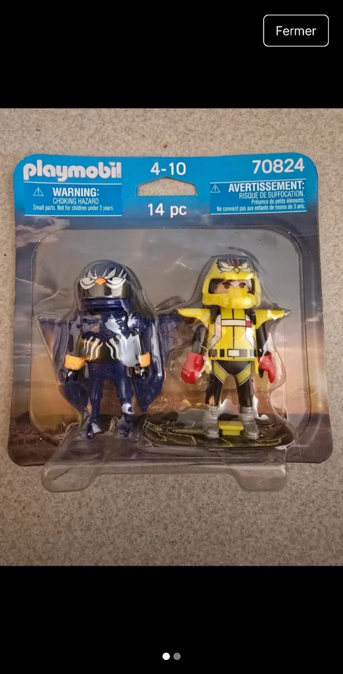 Playmobil personnages n°70824