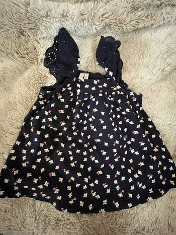 Robe manche dentelle