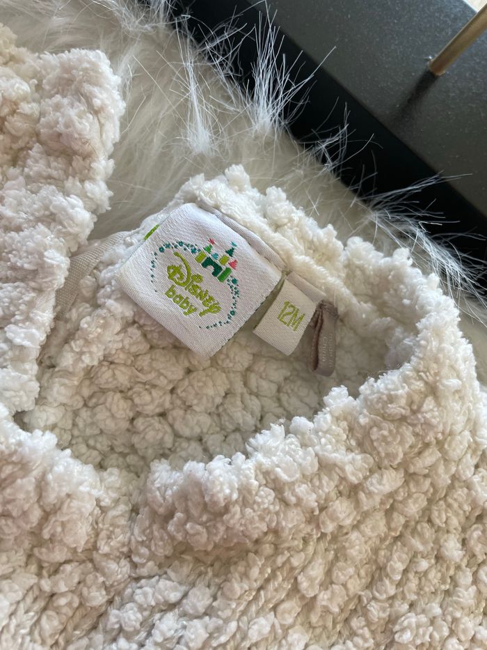 Sublime poncho minnie Disney taille 12 mois - photo numéro 2