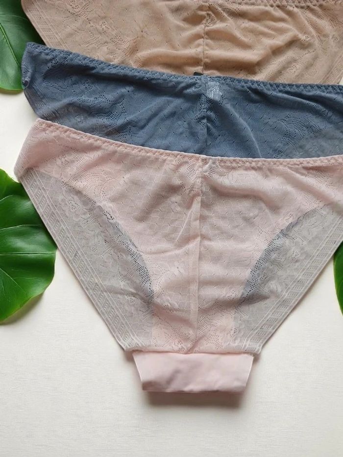 Lot de 3 culottes slips (2 lots dispo) - photo numéro 5