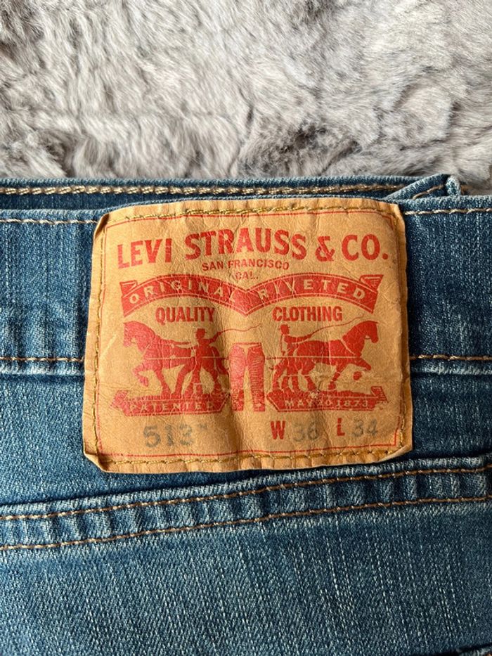 Jean Levi’s 513 coupe Slim W36 L34 - photo numéro 3