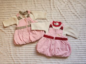 Lot 2 ensembles bébé fille Tom & Kiddy – 6 mois 👗👶