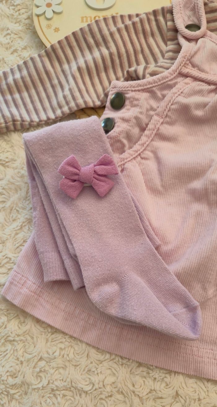 Ensemble robe 4 pièces DPAM 6 mois - photo numéro 4