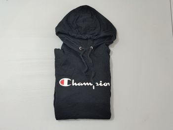 Vêtement Homme Sweatshirts Sweats pull à capuche noir Champion Authentic taille M #Retrostreet