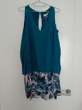 Robe Naf Naf bleu turquoise 40