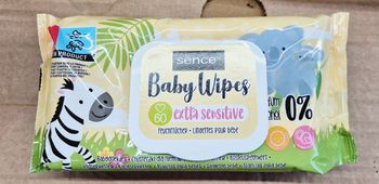 Lot de 24 paquets de lingettes pour bébé Sence "Extra Sensitive" - Neuves