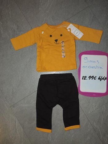 ensemble orchestra taille 9 mois neuf