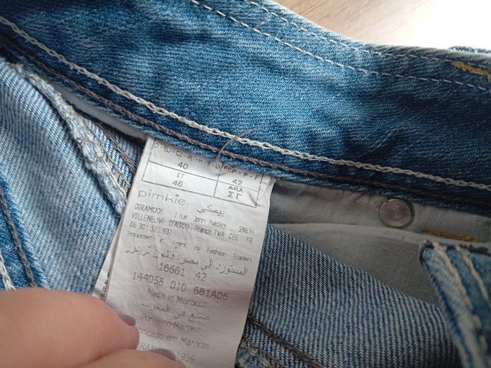Short en jean taille 42 - photo numéro 4
