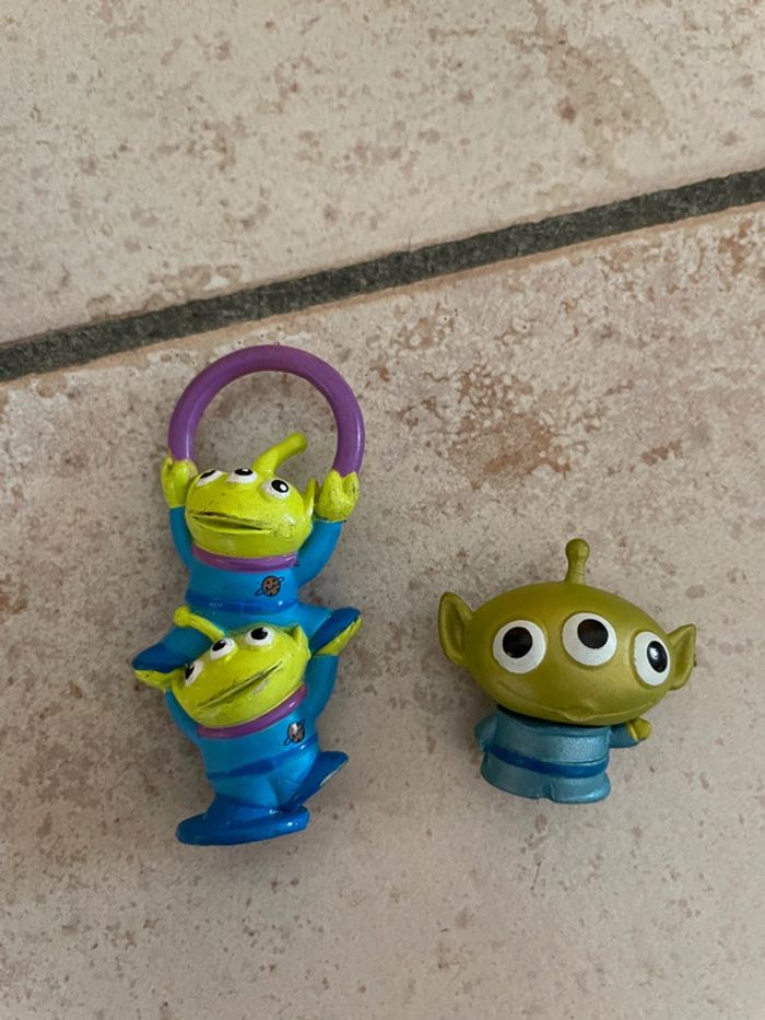 2 figurines Toy Story (Extra terrestres)