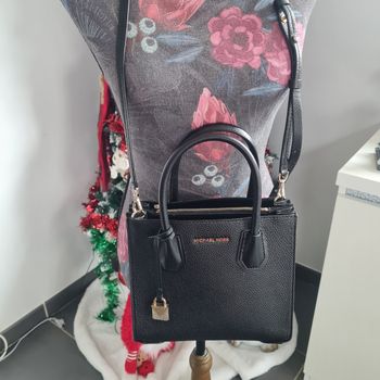 Sac noir cuir grainé Michael kors