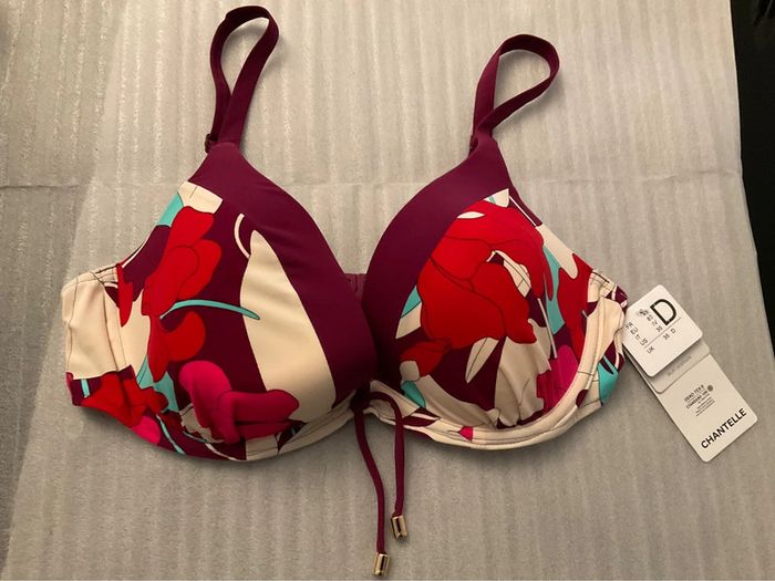 Haut maillot multicolore Chantelle neuf