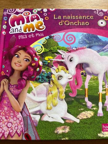Livre enfant mia et moi la naissance d’enchaîner