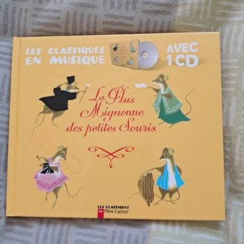 Livre avec CD La plus Mignonne des petites souris