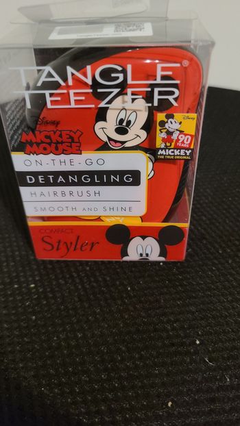 TANGLE TEEZER Lisseur compact Mickey Mouse, rouge