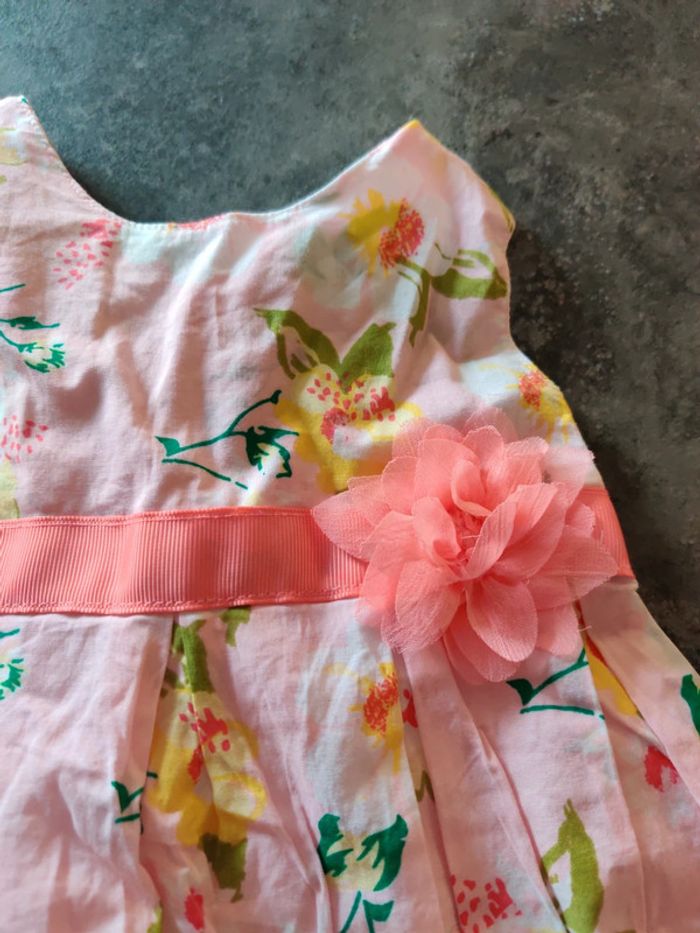 Robe été fleurs 6 mois - photo numéro 2