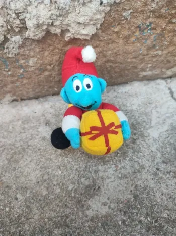 Petit peluche schtroumpf